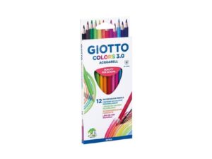 Set 2 x 12 Creioane Colorate Acuarelabile 3.0 Giotto