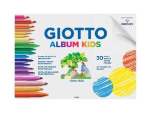 Set 2 x Bloc desen Album Kids Giotto - 21 x 29.7 cm - 90g/mp