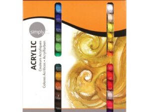 Set 2 x Culori Acrilice Simply Daler Rowney