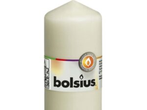 Set 2 x Lumanare Stalp 120 x 58 mm Bolsius
