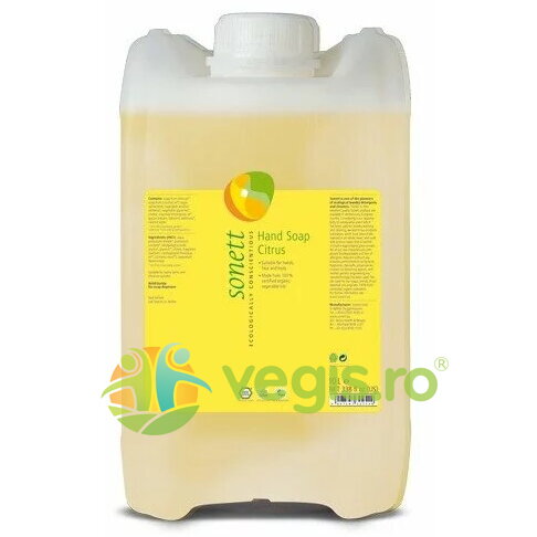 Reducere 12% - Sapun Lichid si Gel de Dus cu Lamaie Bio 10L 1 Sapun Lichid si Gel de Dus cu Lamaie Bio 10L