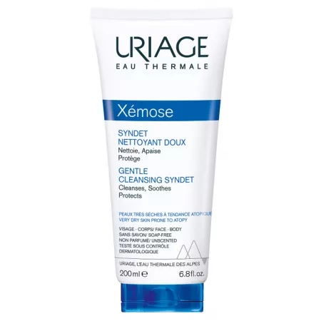 Reducere 40% – Uriage Xemose Syndet Gel de Curatare, 200ml 1 Uriage Xemose Syndet Gel de Curatare