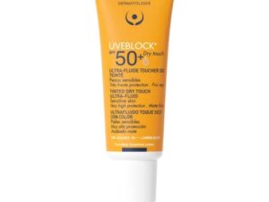 UVEBLOCK SPF 50+ Dry Touch Medium Tinted – Protectie solara nuantatoare cu efect matifiant