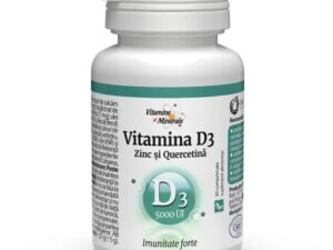 Vitamina D3 5000UI Zinc și Quercetină