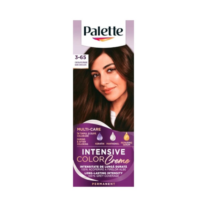 Reducere 20% – Vopsea de Par Permanenta Palette Intensive Color Creme W2 Ciocolatiu Inchis, 110 ml 1 Vopsea de Par Permanenta Palette Intensive Color Creme W2 Ciocolatiu Inchis