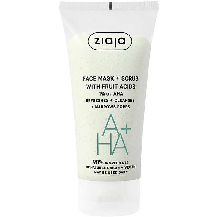 Reducere 25% – Masca si Scrub pentru Fata cu AHA 1% 55ml 1 Masca si Scrub pentru Fata cu AHA 1% 55ml