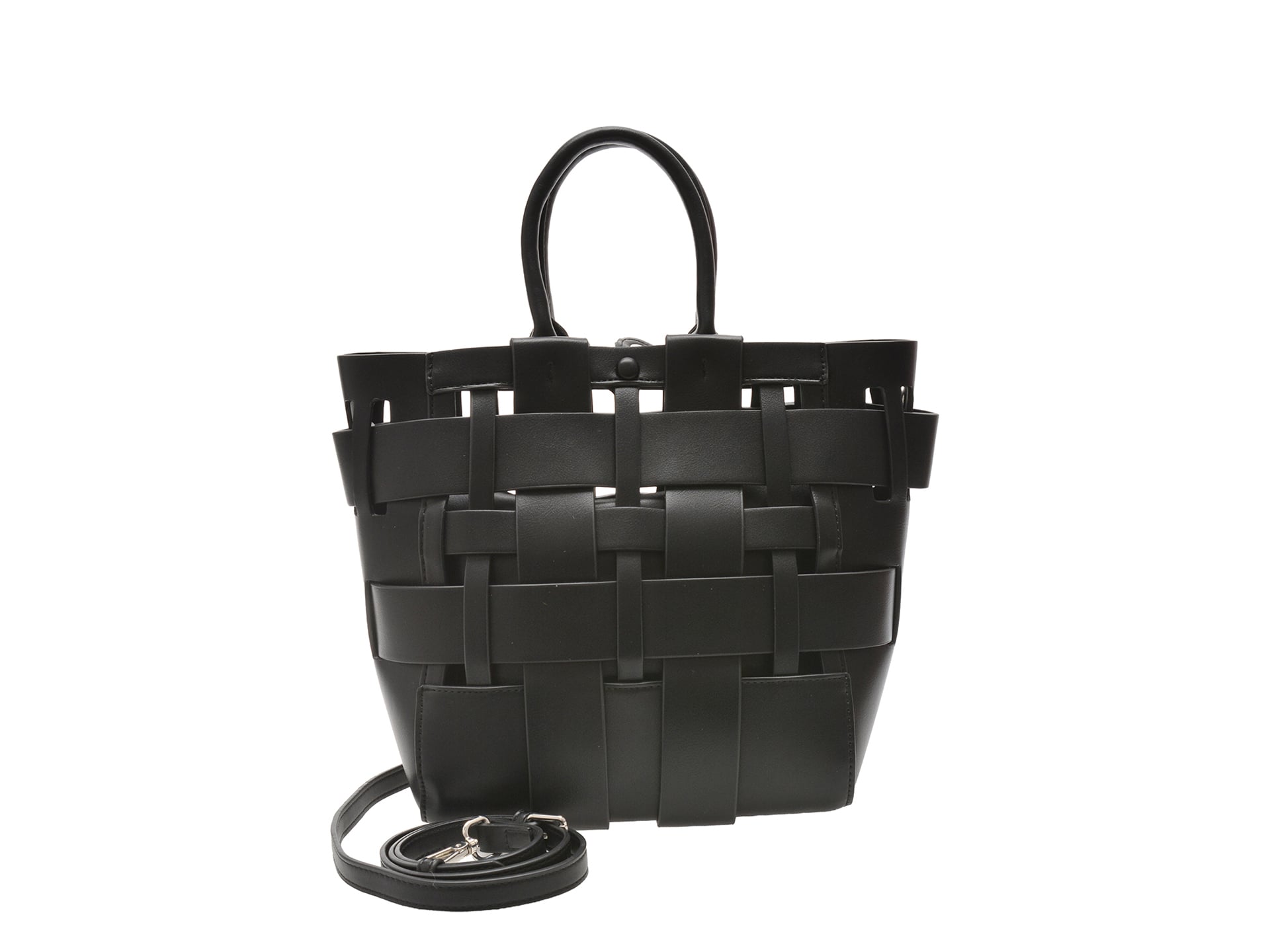 Reducere 62% – Geanta EPICA neagra, NF008, din piele ecologica 1 Geanta EPICA neagra