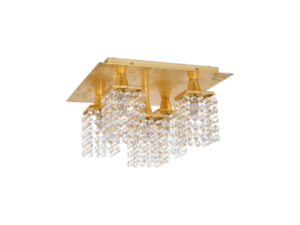 Lampa tavan PYTON GOLD 3000K alb cald 220-240V