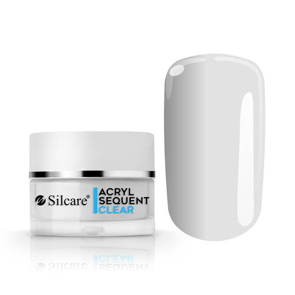 Reducere 44% – Pudra Acrilica Silcare Transparent - 30g 1 Pudra Acrilica Silcare Transparent - 30g