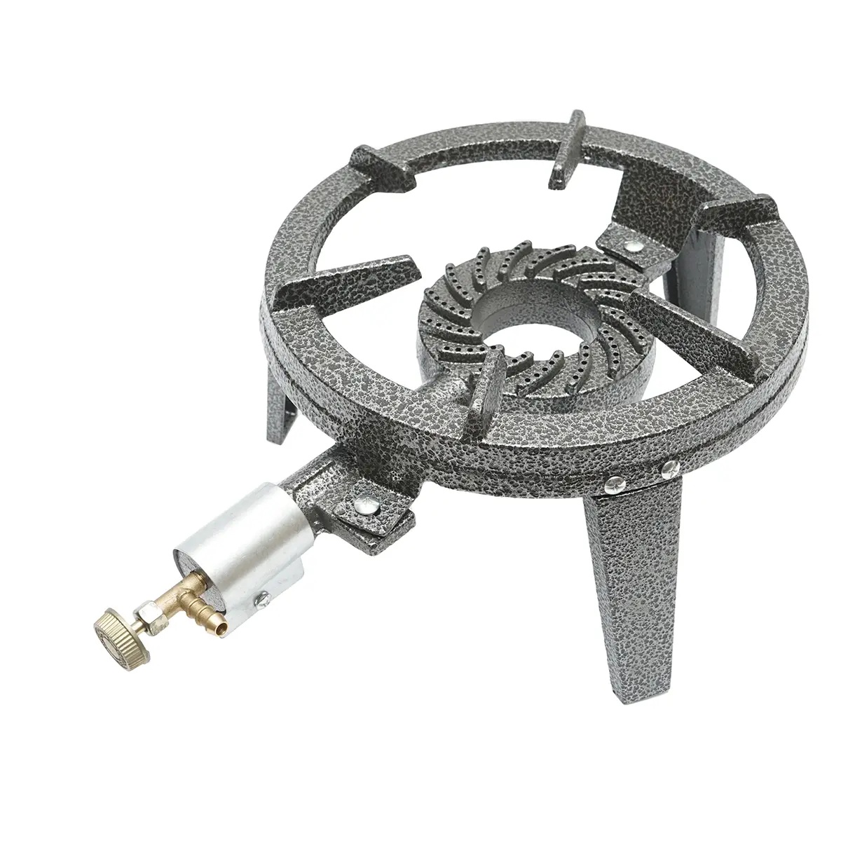 Reducere 25% – Arzator Pirostie pentru Ceaun cu gaz, 6500w, 450g/h, 335x85x350mm, din Fonta, popan-butan, gpl, EURGAS B4630 2 6500w