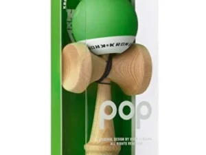 Kendama Krom Pop verde inchis mat