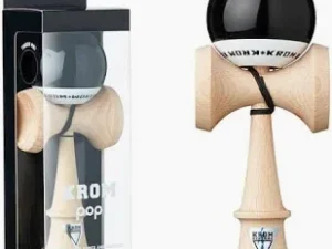 Kendama Krom Pop negru lucios