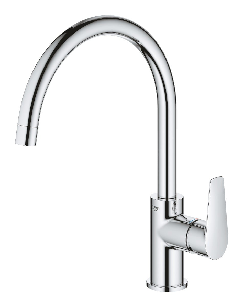Baterie de bucătărie Grohe Start Edge, pivotanta, monocomanda, crom - 31369001