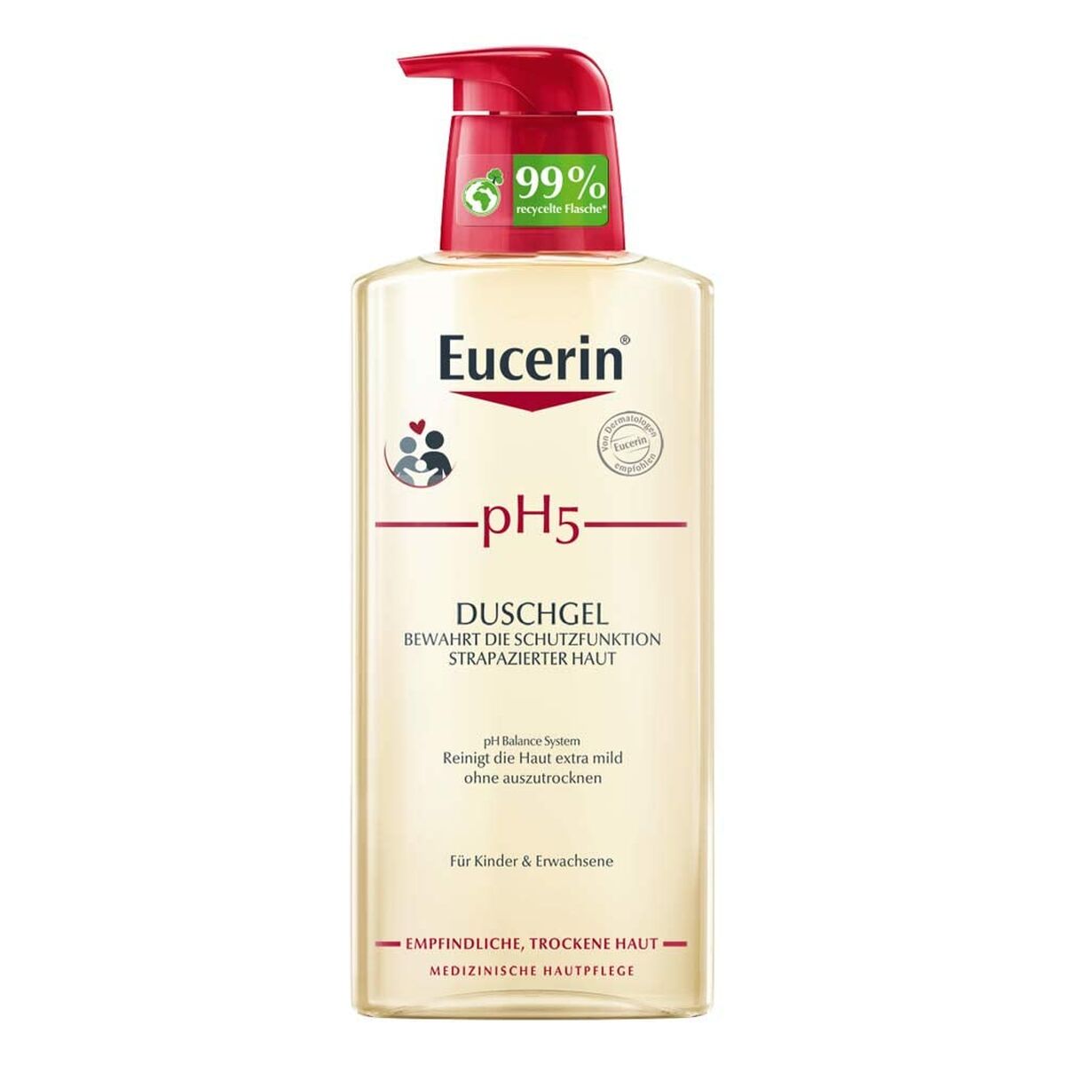 Reducere 17% – Gel de duș Eucerin Ph5, piele uscată și sensibilă, 400 ml 1 Gel de duș Eucerin Ph5