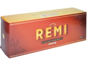 Joc de Remi din lemn cu piese in forma de os