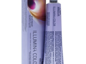 Vopsea de păr permanentă Wella Professionals Illumina Color nuanță 743 Blond mediu auriu roșcat