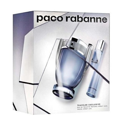 Reducere 18% – Set Parfum Paco Rabanne Invictus, 100ml + 20ml, Apă de toaletă, Set cadou 1 Set Parfum Paco Rabanne Invictus