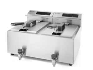 Friteuza electrica profesionala dubla Master Cook