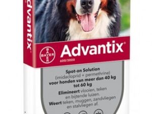 Advantix 600 - Pipeta Antiparazitara Caini (40-60 kg) - 1 Pipeta