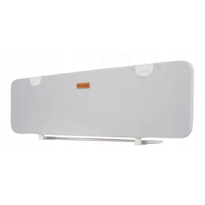 Reducere 12% – Bariera de protectie pat Nukido, 120x44x41 cm, gri KID620363 1 Bariera de protectie pat Nukido