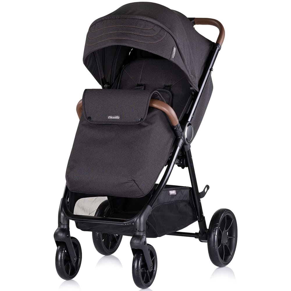Reducere 46% – Carucior Chipolino Ultera, sport, husa picioare, pliabil, negru KID063726 2 sport