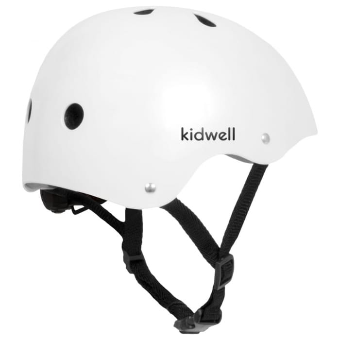 Reducere 26% – Casca bicicleta copii Kidwell Orix, curele reglabile, orificii aerisire, alb KID084906 2 curele reglabile