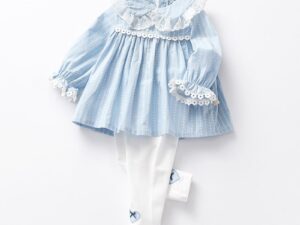 Compleu Albastru Fetite Cindy - 12-18 luni
