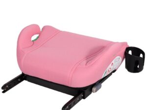 Inaltator auto cu isofix Buf Boof iSize Hero omologat R129 125-150 cm sau 22-36 kg Roz