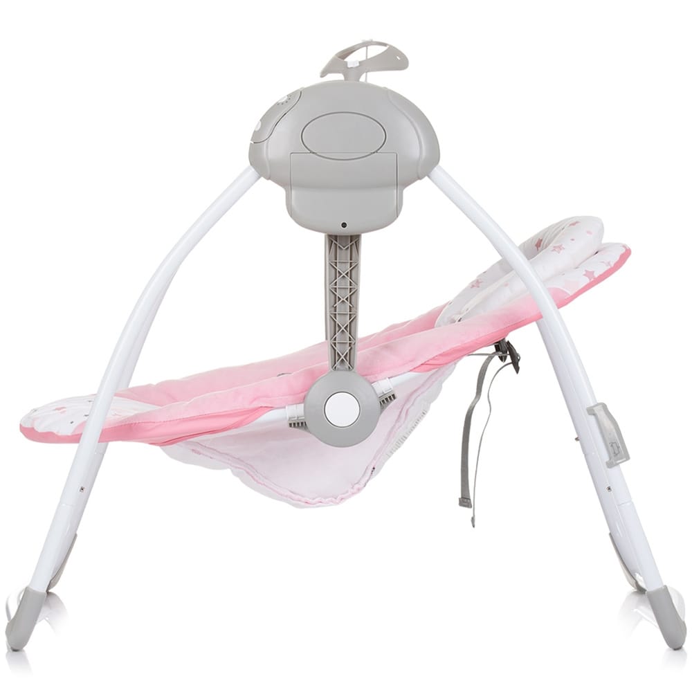 Reducere 30% – Leangan Chipolino Moonlight, pliabil, spatar reglabil, melodii, roz KID059170 2 pliabil