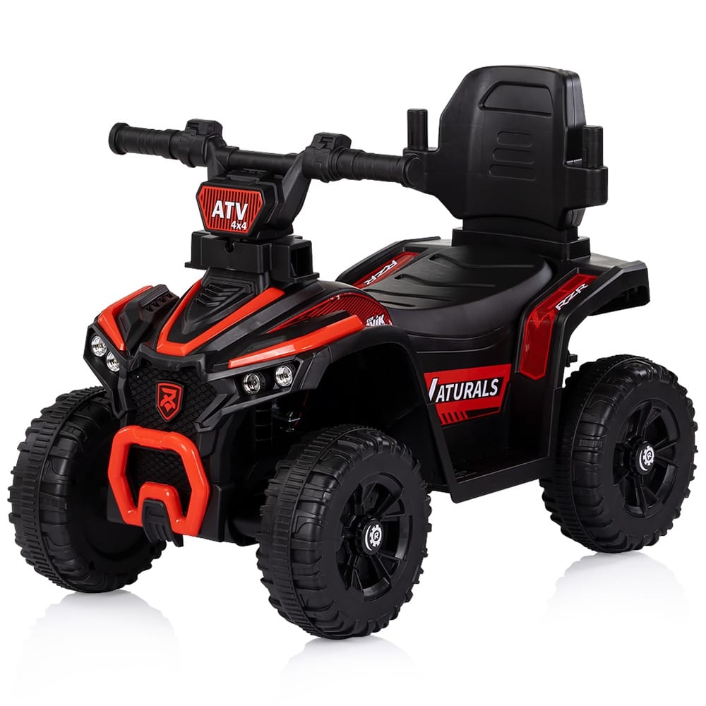 Reducere 27% – Masinuta de impins Chipolino, ATV, maner parental, lumini si sunete, rosu KID002198 2 ATV