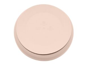 Farfurie din silicon PetiteMars fara BPA cu ventuza TakeMatch 6 luni+  bej