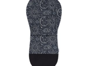 Salteluta pentru carucior PetiteMars Foamy Gri inchis reversibila