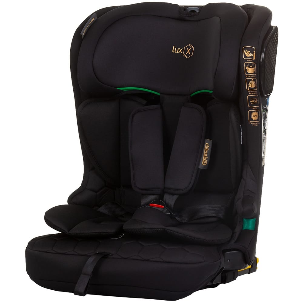 Reducere 41% – Scaun Auto Chipolino Lux X, i-Size, Isofix, 76-150cm, negru KID058241 1 Scaun Auto Chipolino Lux X