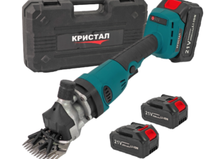 Masina de Tuns Oi fara Fir cu 2 Acumulatori 48V Lame Metalice reincarcabila