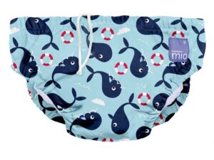 Scutec pentru inot refolosibil Bambino Mio Whale marimea S