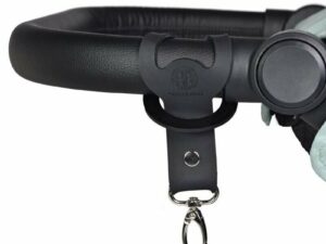 Set 2 clesti universali din silicon pentru carucior PetiteMars Negru