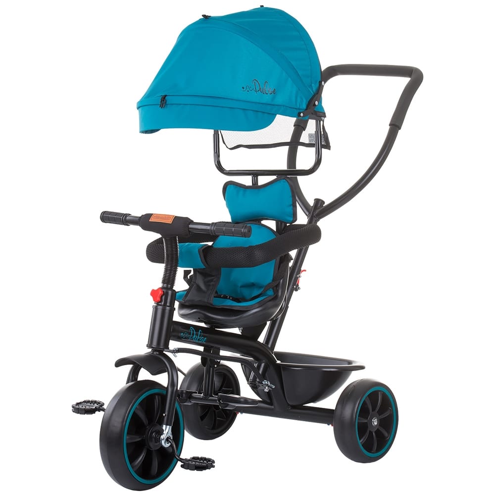 Reducere 41% – Tricicleta Chipolino Pulse, 2 in 1, maner parental, copertina, verde KID047108 1 Tricicleta Chipolino Pulse