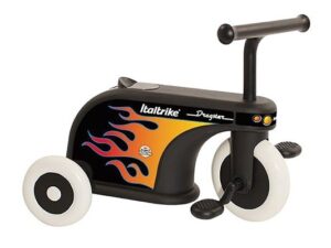 Tricicleta pentru copii Italtrike La Cosa Dragster cu roti din cauciuc