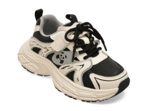 Pantofi sport SELECTION KIDS alb-negru