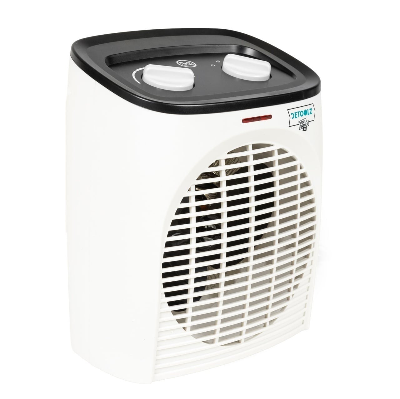 Reducere 20% – Aeroterma Electrica Detoolz 1000 2000W, Carcasa Plastic, Termostat Reglabil, Protectie Supraincalzire 1 Aeroterma Electrica Detoolz 1000 2000W