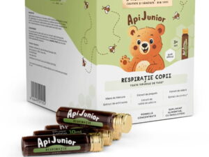 Apijunior Respiratie Copii 30 fiole