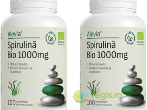 Pachet Spirulina 1000mg Ecologica/Bio 100cpr+100cpr