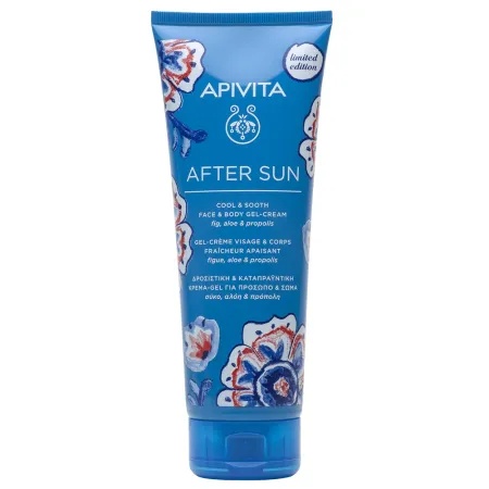 Reducere 30% – APIVITA After Sun Lapte racoritor cu aloe vera, smochin si propolis, 200ml 1 APIVITA After Sun Lapte racoritor cu aloe vera