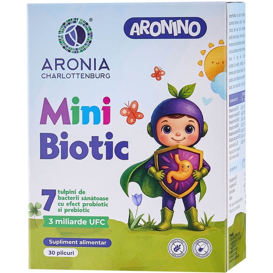 Reducere 15% – AroninoKids 7 Probiotice, 30pl, Aronia Charlottenburg 1 AroninoKids 7 Probiotice