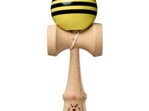 Kendama USA Tribute TRB305 Triple Stripe Galben Negru Galben