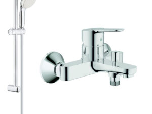Pachet  baterie cada/dus Bauedge(23334000)+set dus bara Mono(27853003  )