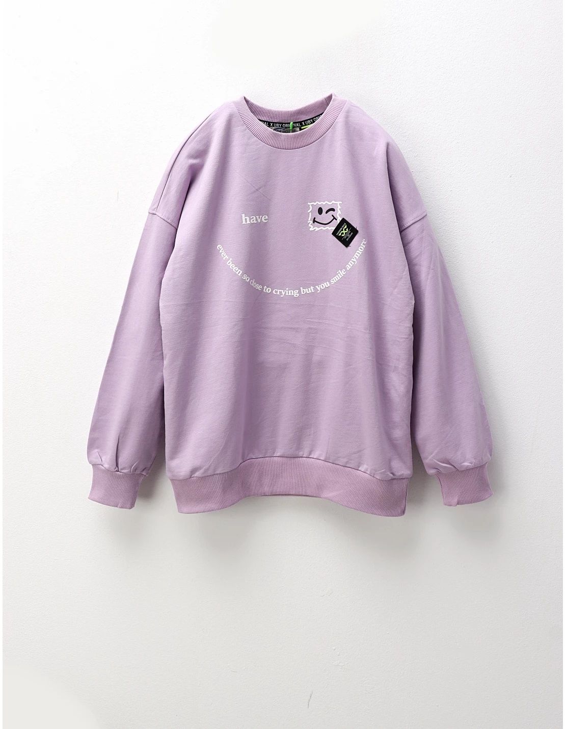 Reducere 60% – Bluza You Smile, mov 1 Bluza You Smile
