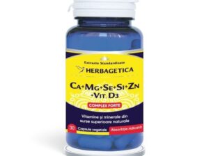 Ca+Mg+Se+Si+Zn+Vit D3 Complex Forte