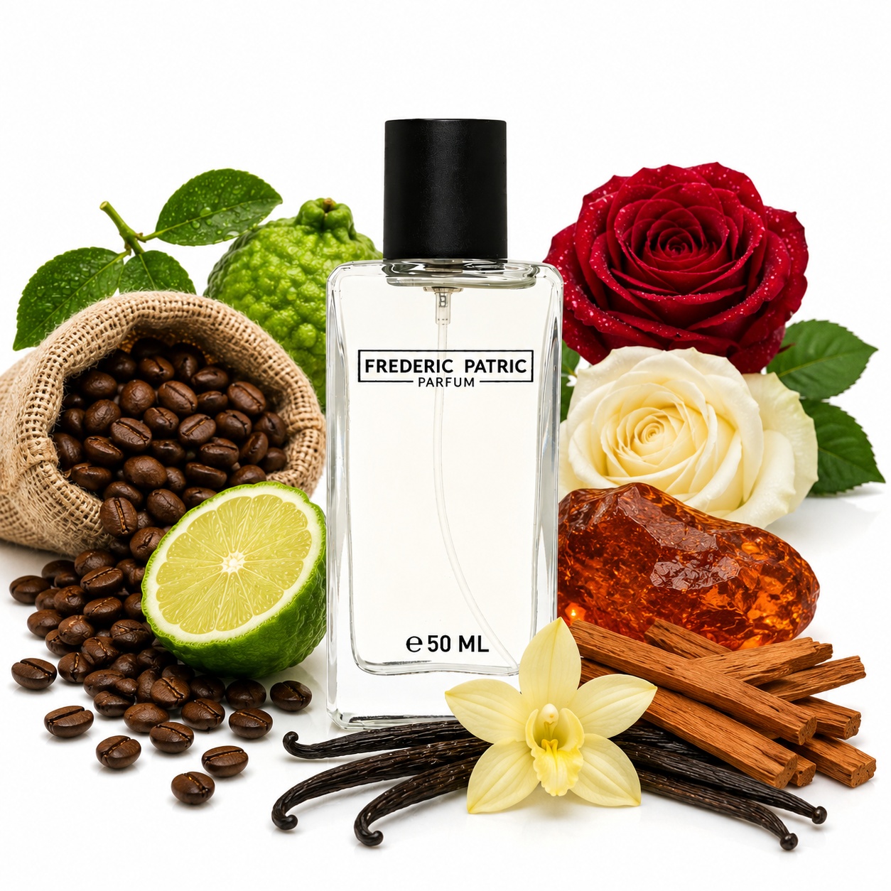 Reducere 38% – Cafe de Amore by Patric (M-5) apa de parfum 50ml, barbati 1 Cafe de Amore by Patric (M-5) apa de parfum 50ml