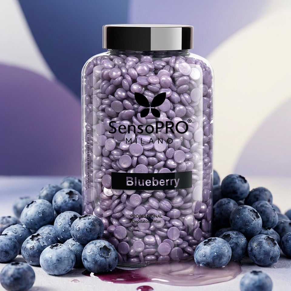Reducere 42% – Ceara Epilat Elastica SensoPRO Milano Blueberry, 400g 2 400g